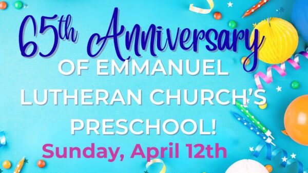 Preschool Anniversary (Presentation)